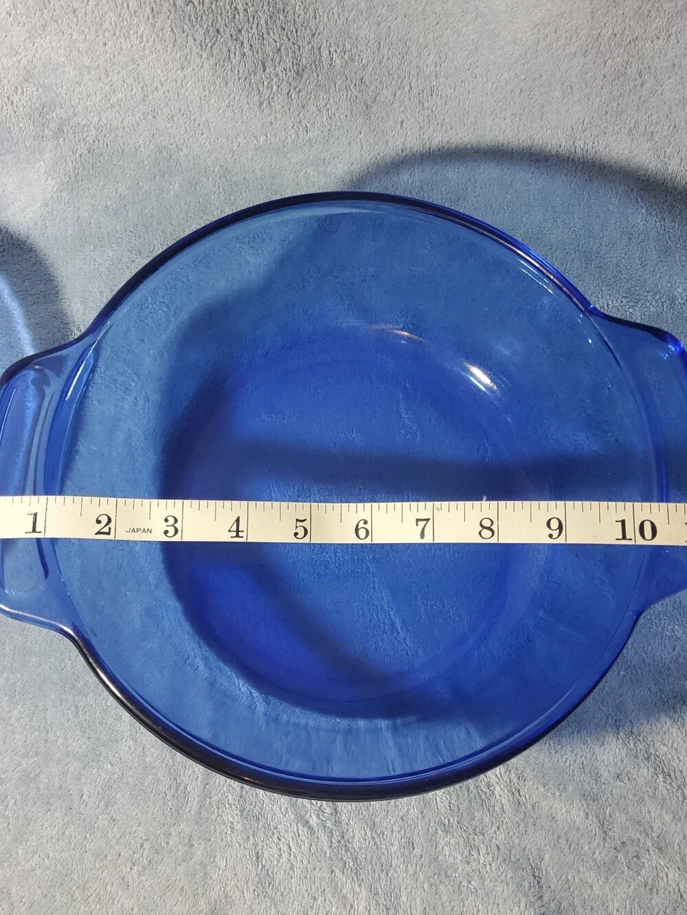 Anchor Hocking Cobalt Blue 2 Qt Round Covered Casserole Dish w/Lid 9